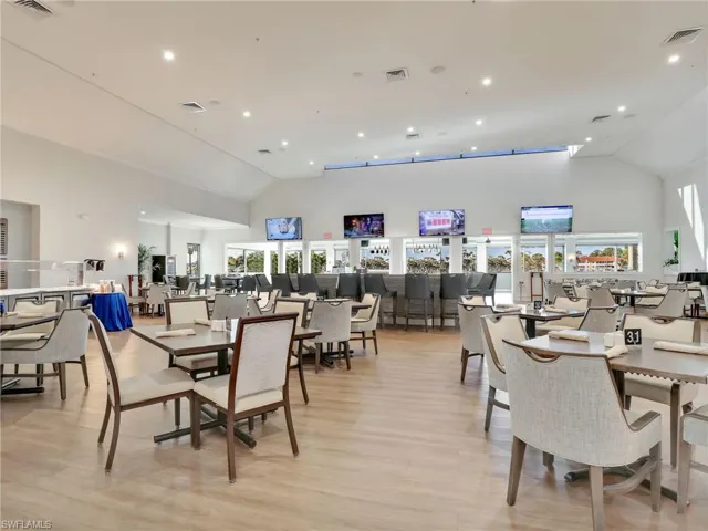 Royal Wood dining area & bar