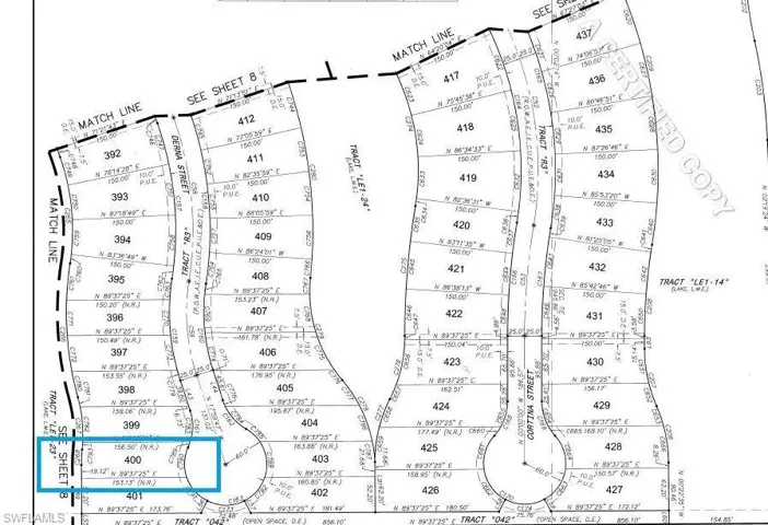 15817 Derna Street map selection
