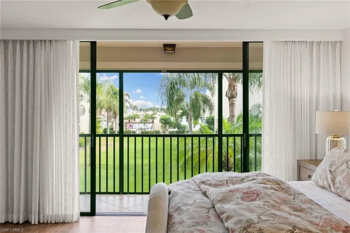 Access out to the 365 square foot lanai