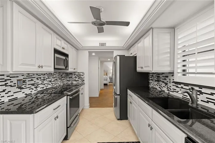 Plenty of cabinet and counter space