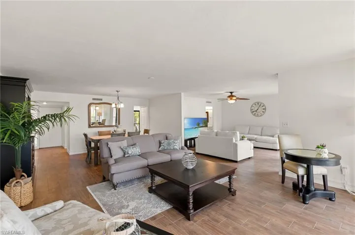 Open layout with split bedrooms