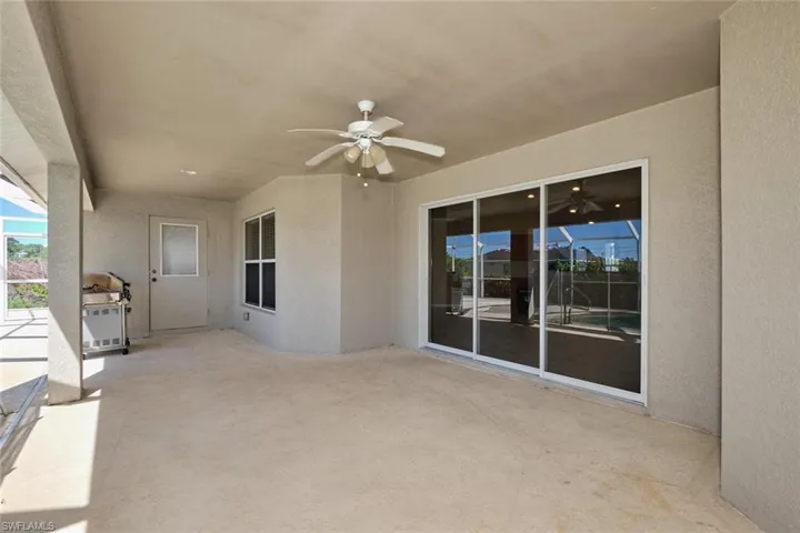 Patio under Truss