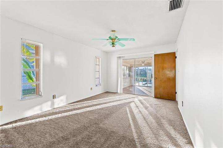 Sliders to Sun-Room and then to the Pool.