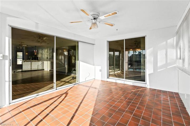 Sun Room also has sliders from the Master Bedroom.