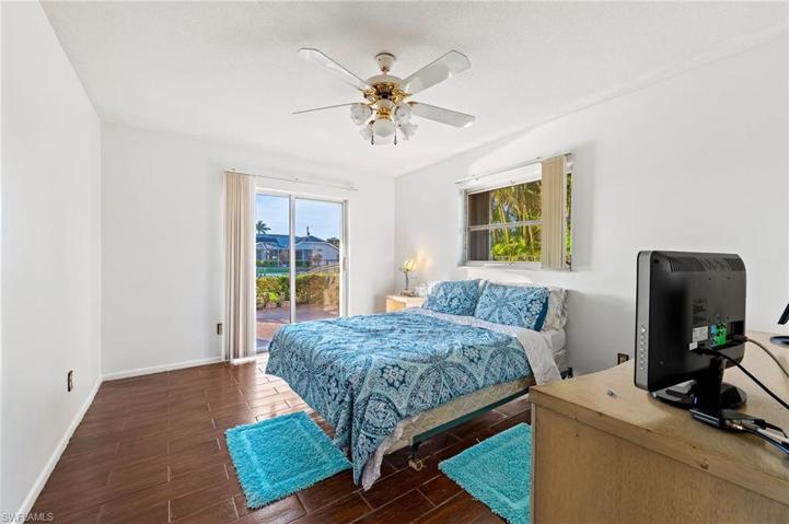 2nd Bedroom with sliders out to 2nd Lanai Area.