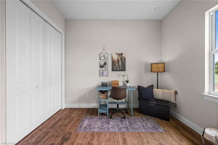 bedroom #3 being used as office