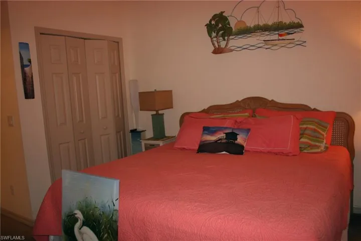 Bedroom with a closet