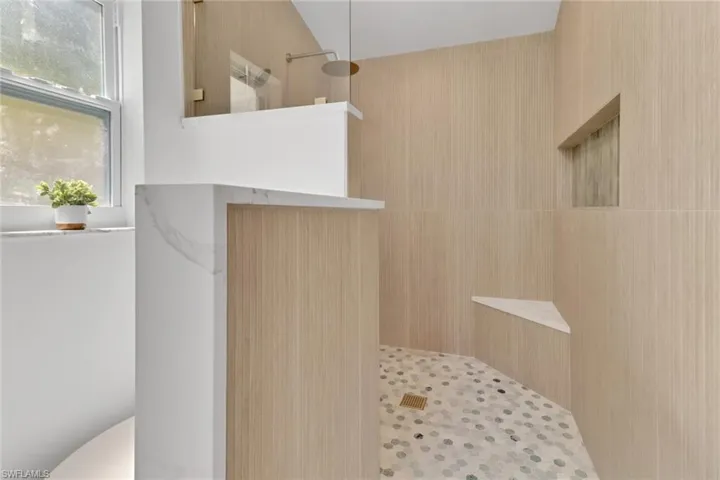 Massive walk in shower