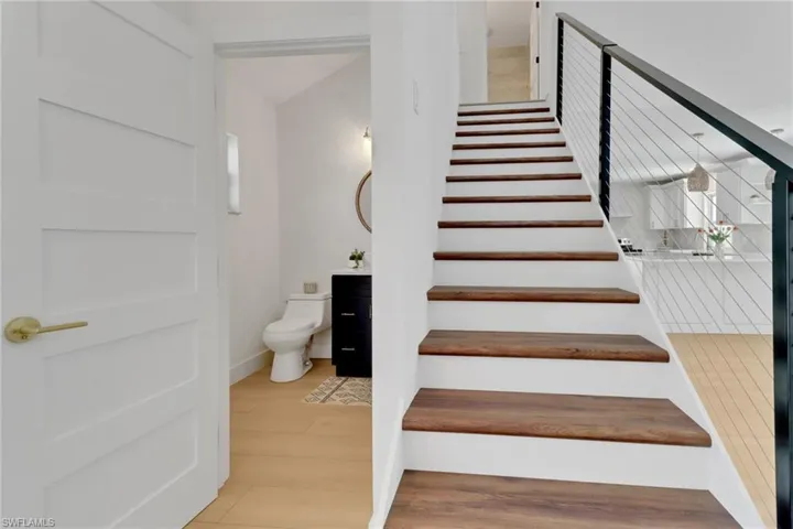 Downstairs powder bath