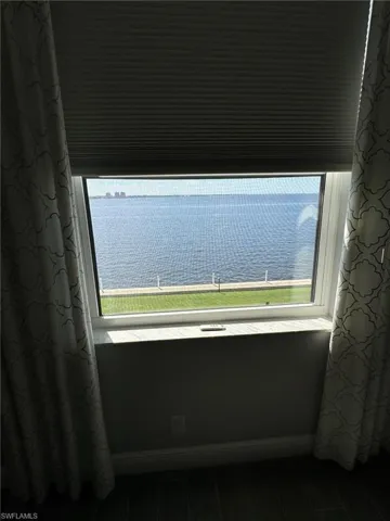 View from bedroom impact resistant window.