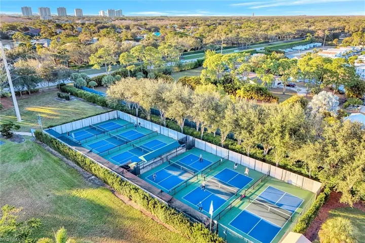 Six Pickleball courts available, conveniently located at the Community Center