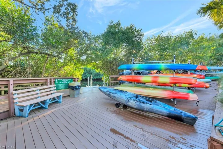 Kayak Launch on the south end of the community