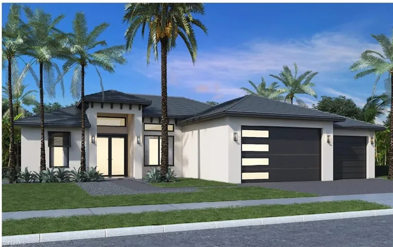 MODERN 3rd Car Garage