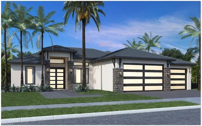 MODERN MEDITERANEAN - PRAIRIE ELEVATION
