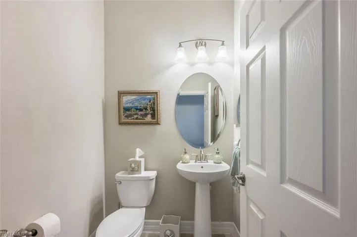 #5 Half Bathroom by the family room, 1st floor