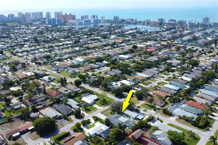View of property location; non-flood zone