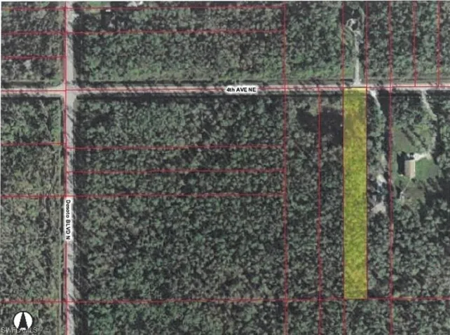 Map / location featuring property boundaries highlighted