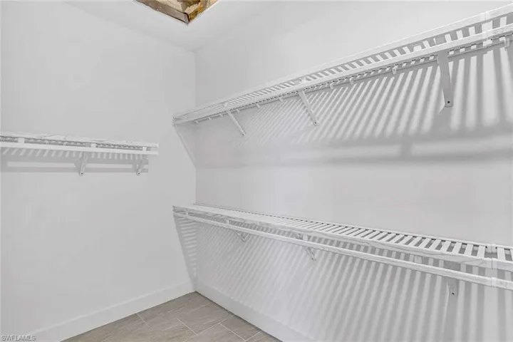 Primary bedroom closet