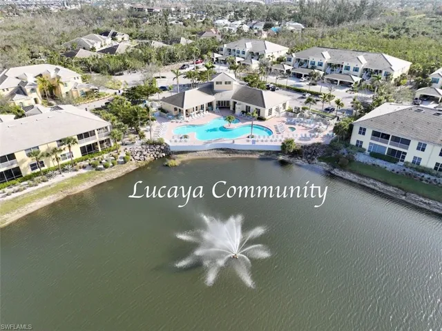 Lucaya Community Swimming Pool and Lake with Fountain