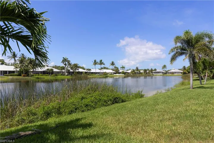 Water view from Backyard