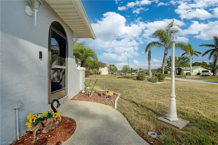 Located in an established neighborhood in SE Cape Coral