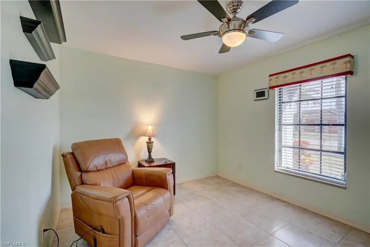 The second of the two guest bedrooms