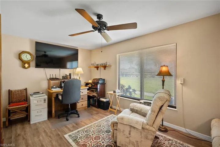Third BR or Den w Closet and Wet Bar