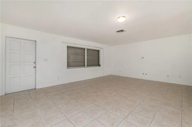 View of spare room