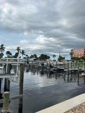 Opposite View of Boat Dockage