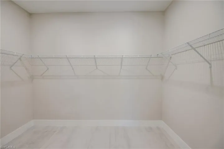 View of spacious closet