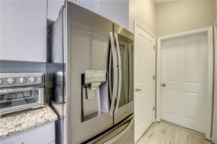 All kitchen appliances are high-end LG.  Approx 3 years old.  French Door Refrigerator is a Smart InstaView.