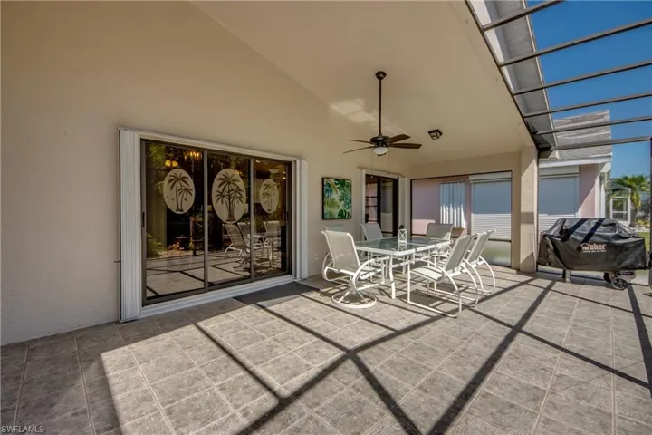 Lanai looking to GR + Kitchen Sliding Doors.