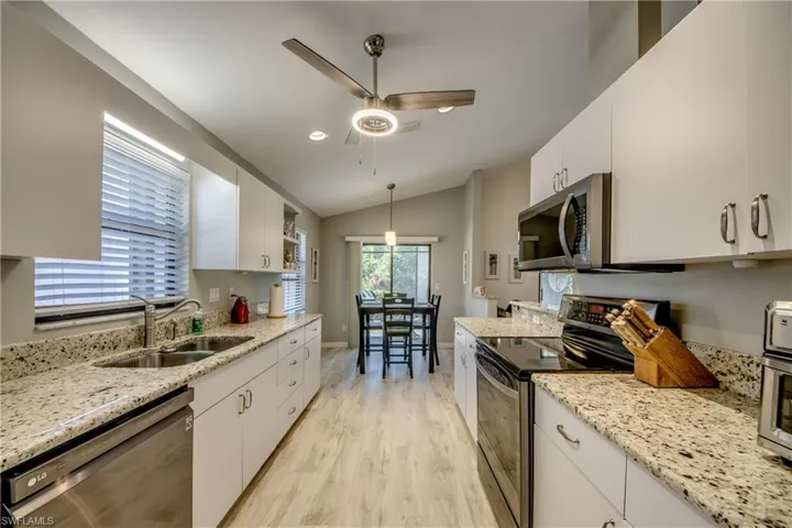 Kitchen looking to Nook.