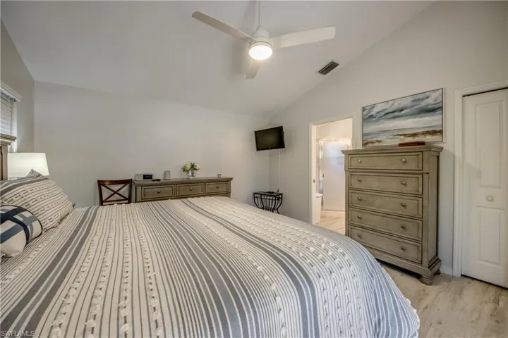 Master Bedroom with ensuite bath.