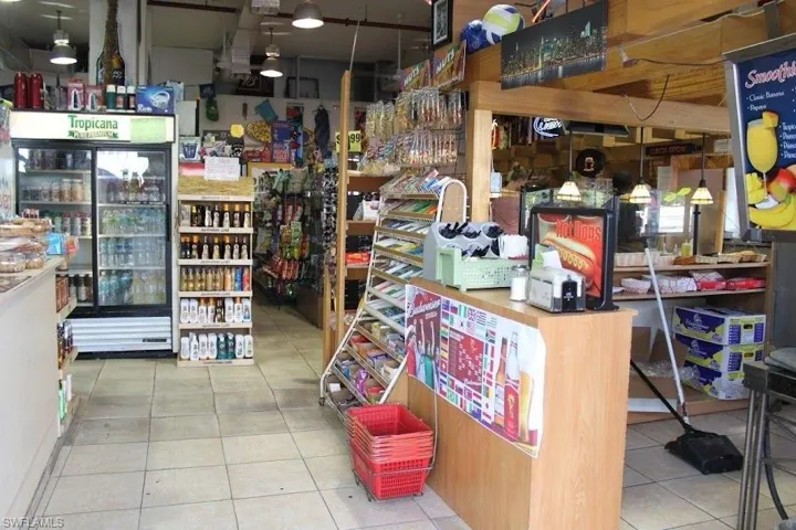 View of storage area