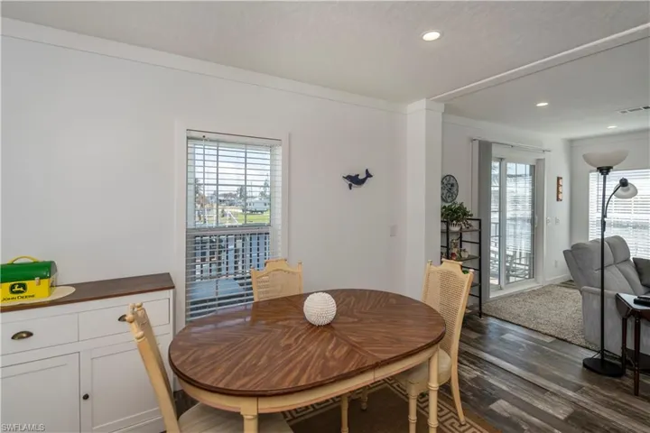 Dining Area off the Kitchen