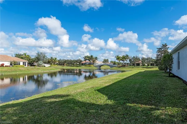 28196 Jewel Fish Ln Bonita Springs FL 34135 - Wrap around lake views on an oversized home site at the end of the street, the ultimate in privacy