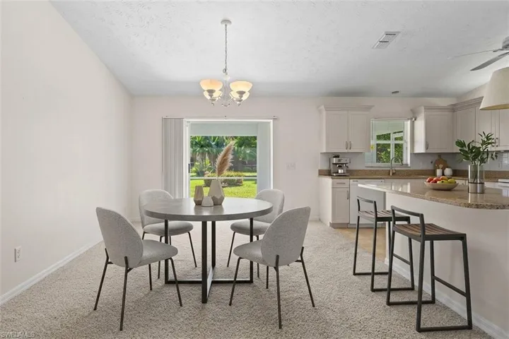 Dining Area - Staged