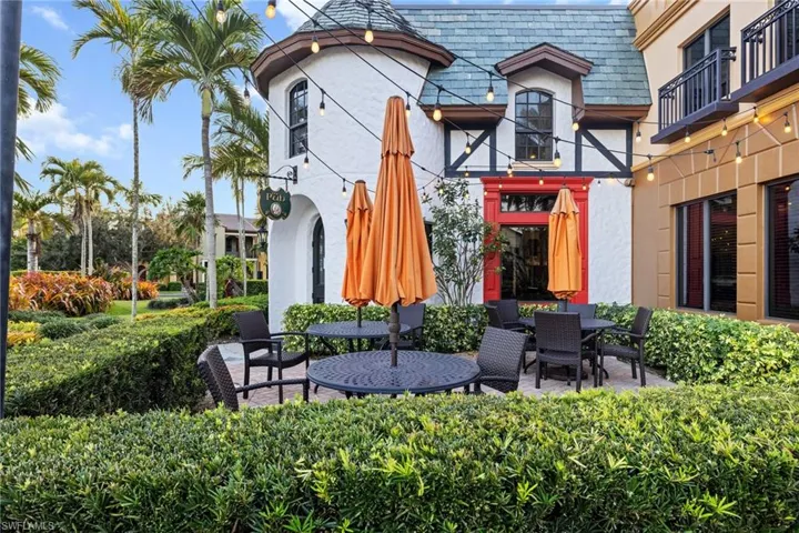 View of Pub outdoor seating
