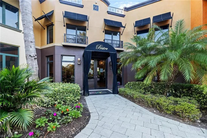 View of Bistro entry