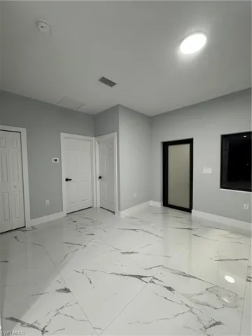 View of spare room