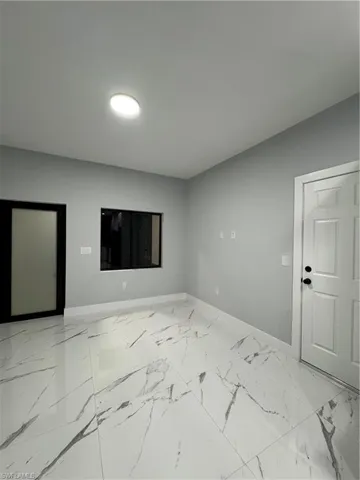 View of spare room