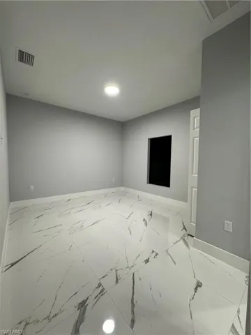 View of spare room