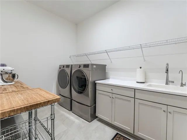 Laundry Room with Sink