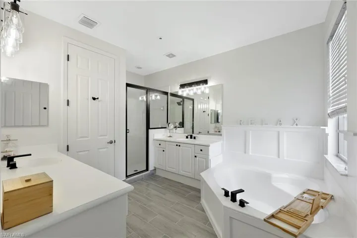 White and Bright Master Bath