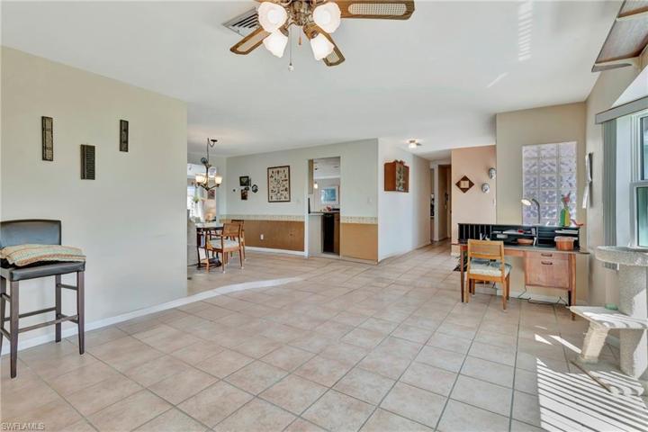 Living Room open to Dining Room