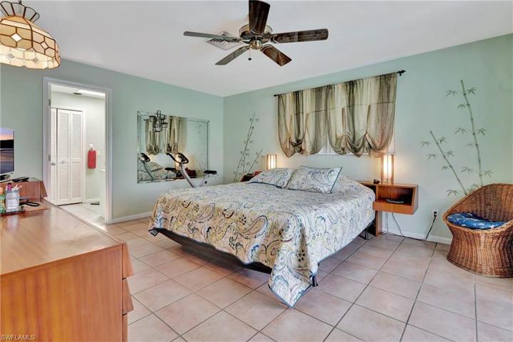 Primary Bedroom fits a king sized bed