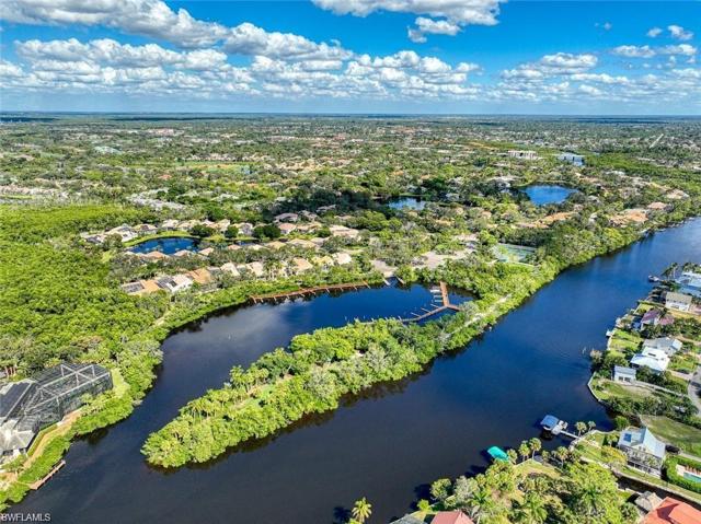 Kayak and Canoe launch area in Bonita Bay on Imperial River, imagine paddling out to the Gulf of Mexico