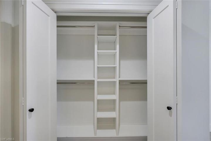 Second Master Closet w/ Custom Organizer