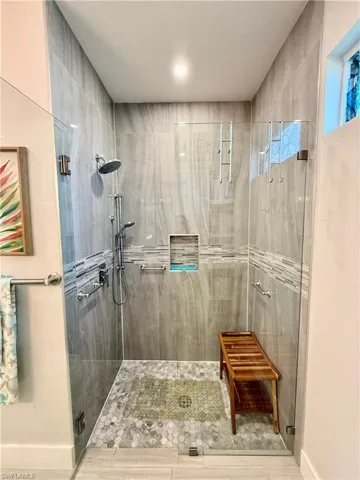 Full bath with a stall shower